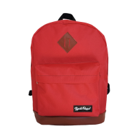 mochila ludo raal barra bela vermelho escolar casual unissex ,r$ 40.0000 , mochilas , ludo raal ,em estoque, quantidade: 100 8